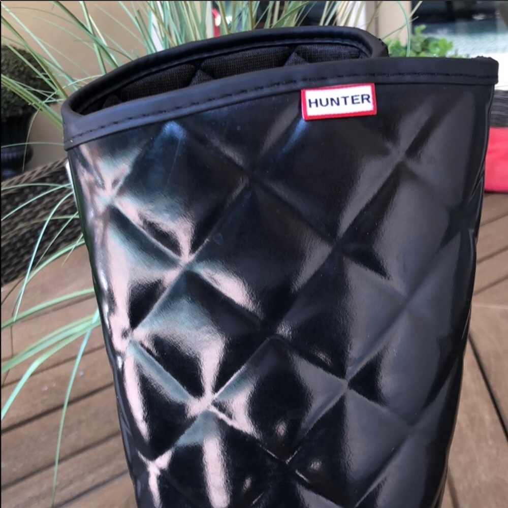 (Sold) Hunter Regent Savoy Quilted Wellington Boot - Picture 6 of 10